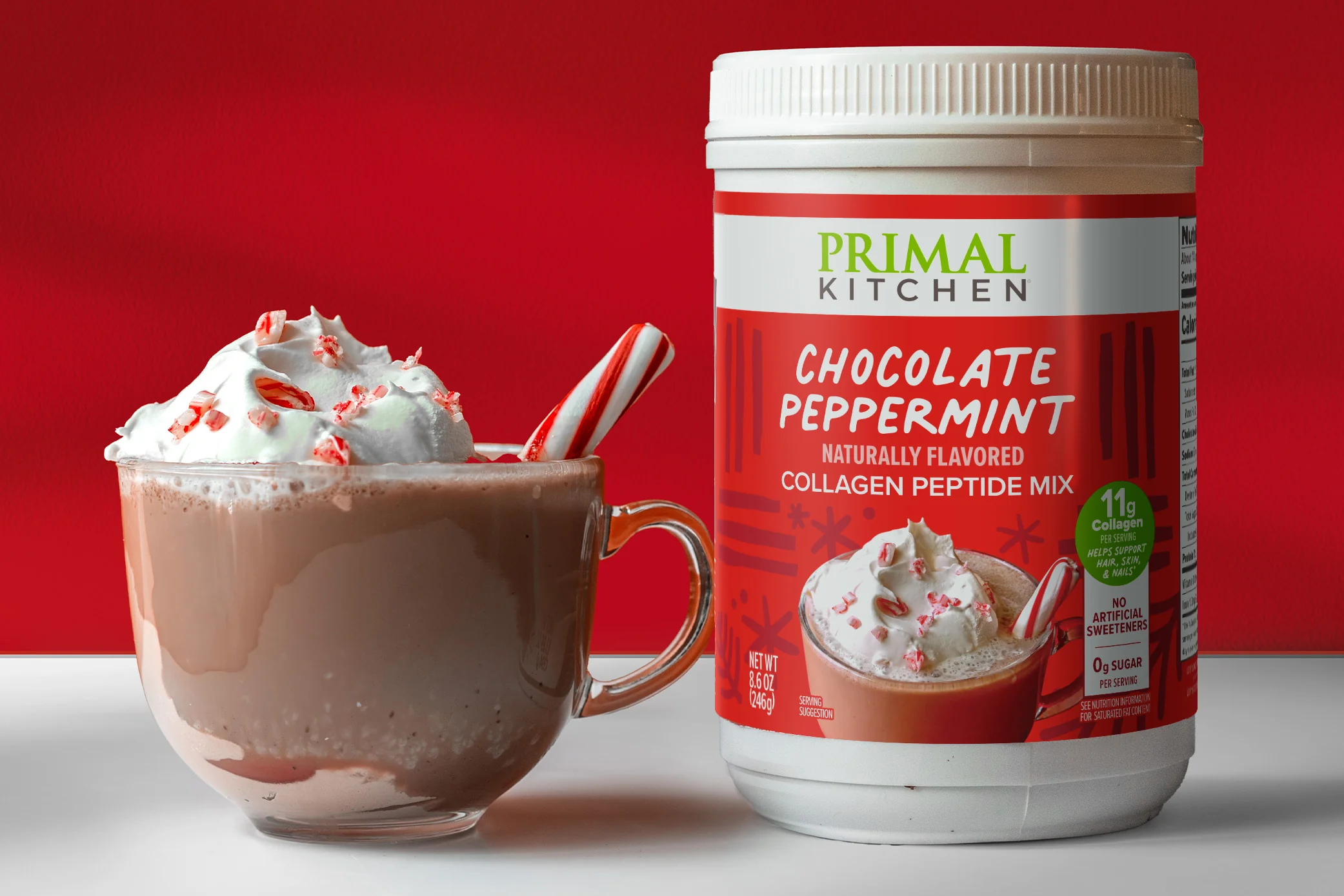 Chocolate Peppermint Collagen Drink Mix - Image 6