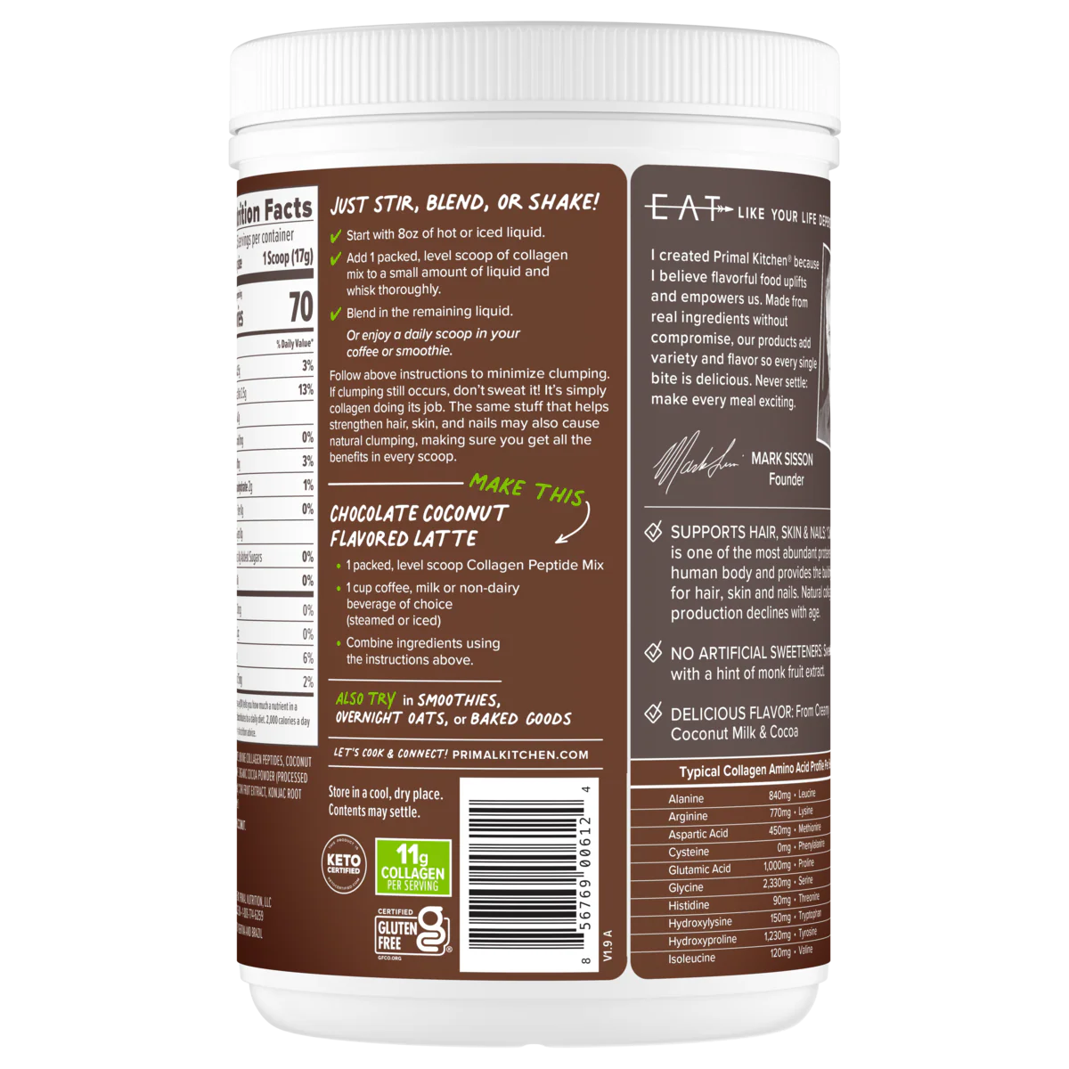 COLLAGEN FUEL® Drink Mix - Chocolate - Image 4