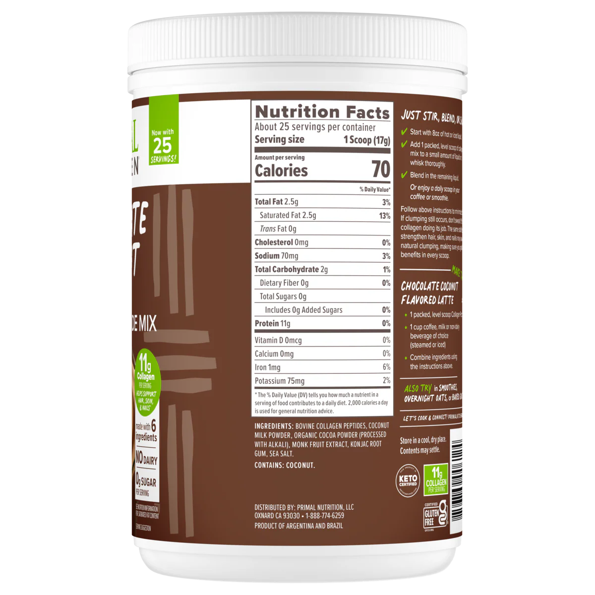 COLLAGEN FUEL® Drink Mix - Chocolate - Image 5