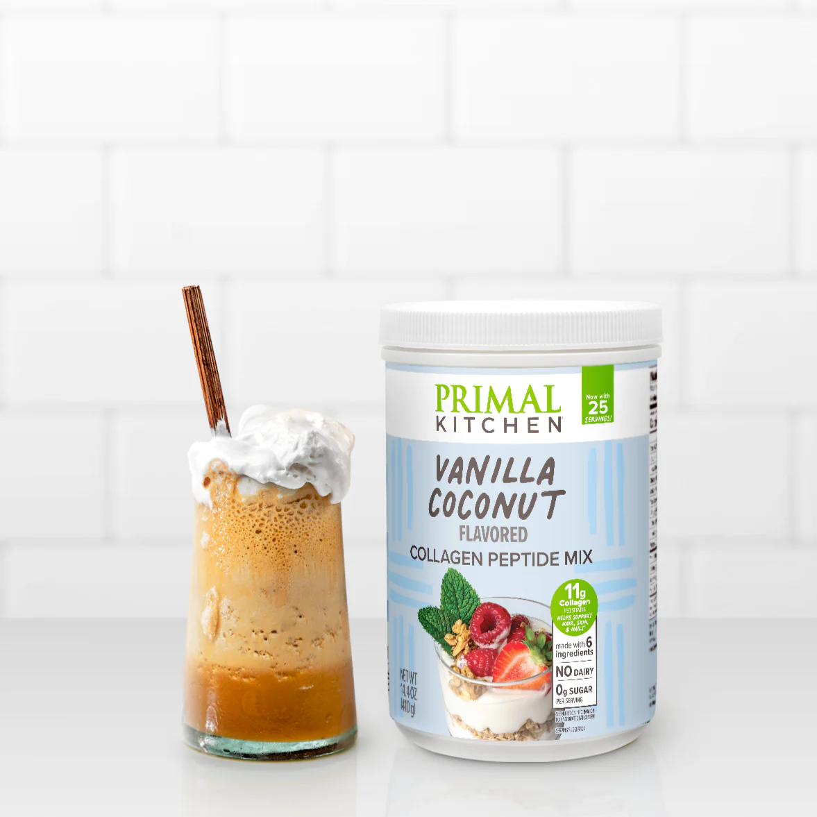 Vanilla Coconut Flavored Collagen Peptide Mix - Image 4