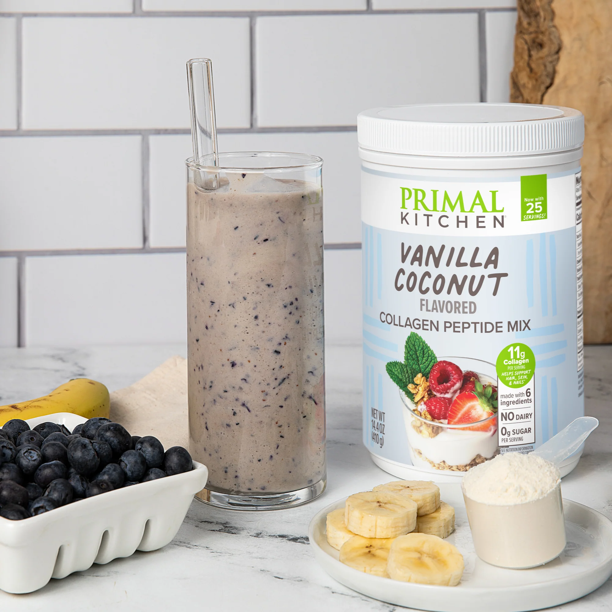 Vanilla Coconut Flavored Collagen Peptide Mix - Image 6