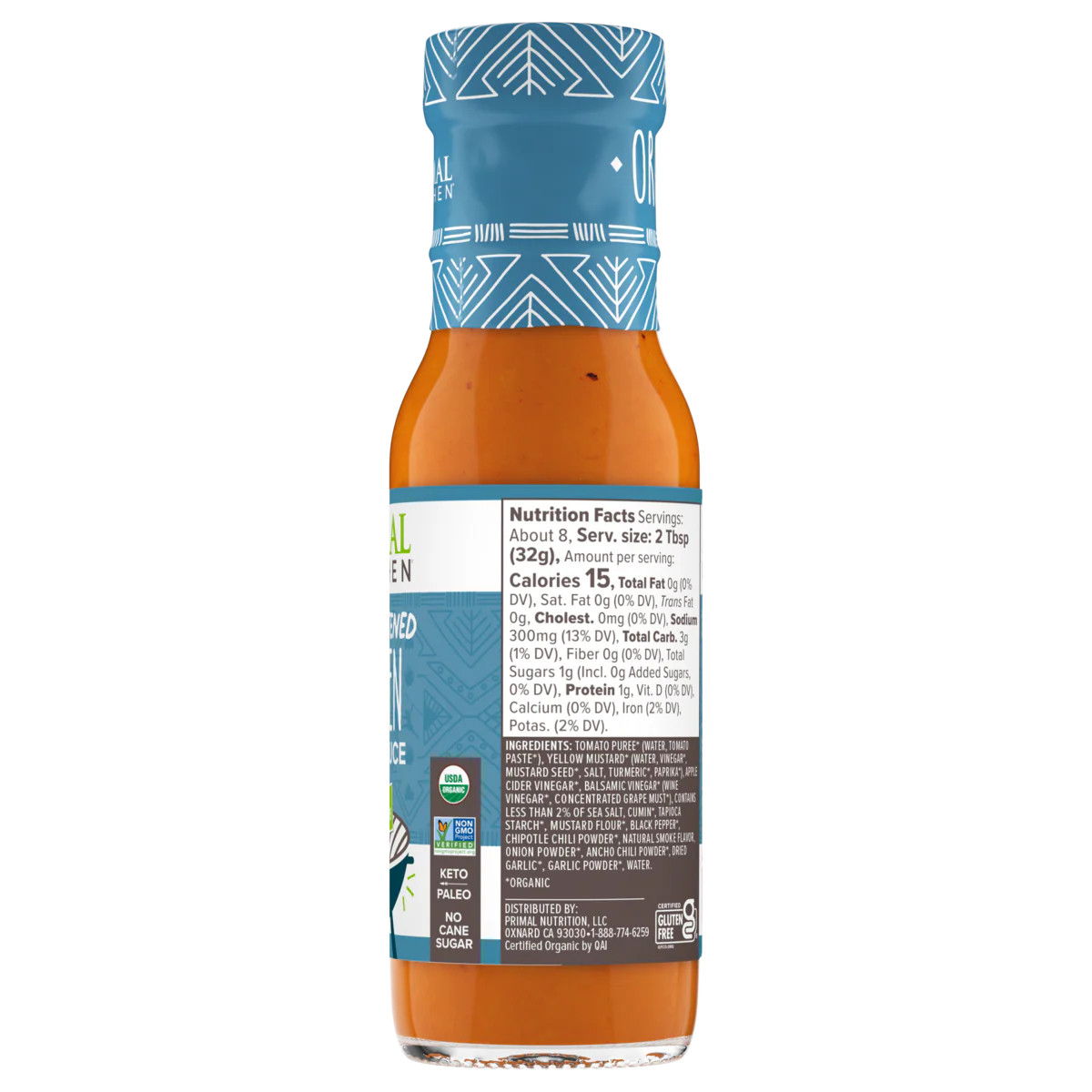 Golden BBQ Sauce, Organic & Unsweetened - Image 3