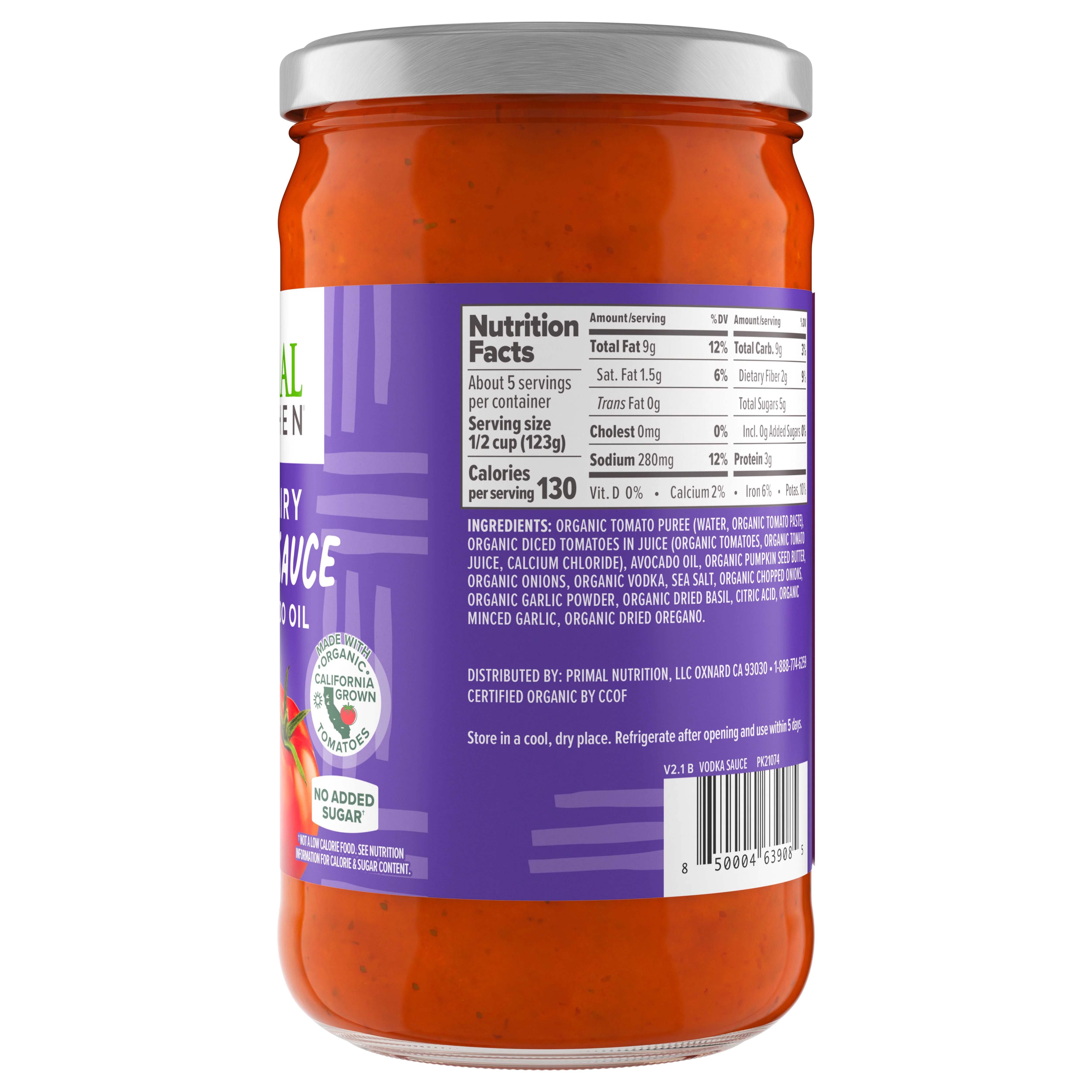 No Dairy Vodka Sauce - Image 4