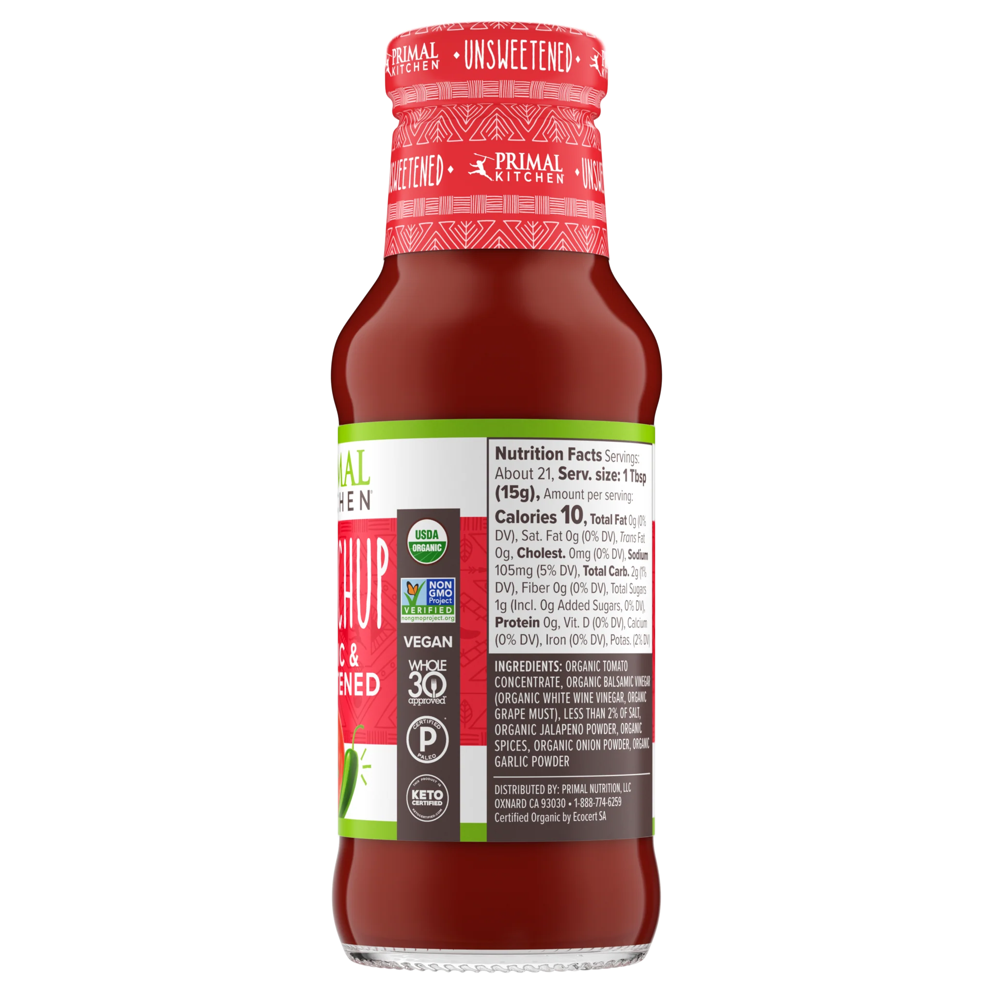 Spicy Organic Unsweetened Ketchup - Image 3
